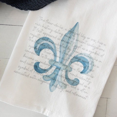 Fleur De Lis Definition Kitchen Towel
