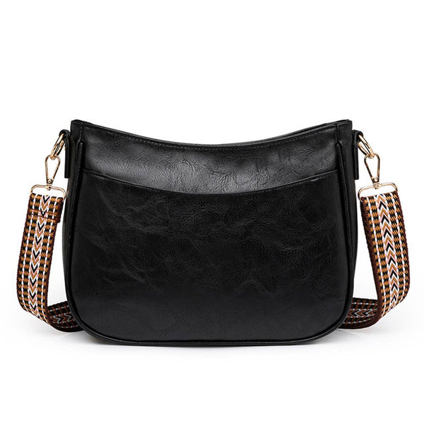 Leisure Shoulder Bag With Large Capacity Retro Crossbody Bag