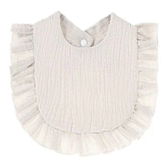Muslin Ruffle Toddler Bib ($4 ea) Baby Gift, Shower Gift