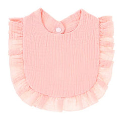 Muslin Ruffle Toddler Bib ($4 ea) Baby Gift, Shower Gift
