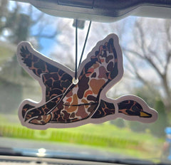 Camo Flying Mallard Duck - Air Freshener