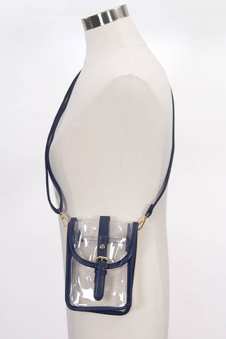 Clear Cross Body Stadium Concert Transparent Handbag