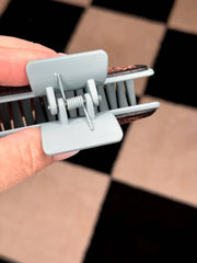 Tooled Leather Claw Clip, Hair Clip, Hair Claw Clip Gifts for Her Cowgirl Claw Clip Western Hair Clip Turquoise Squash Hair Clip
