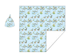 3 Little Ducks Premium Bamboo Baby Gown