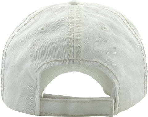 HAPPY CAMPER WASHED VINTAGE BALLCAP