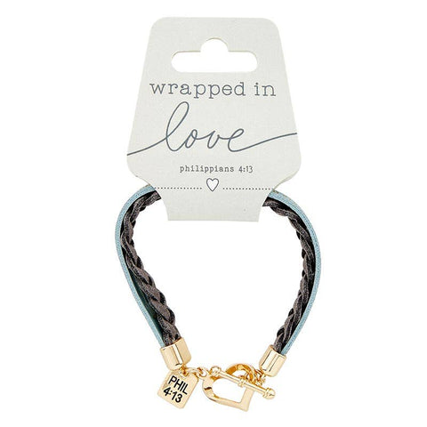 Wrapped In Love - Philippians 4:13 - Gray