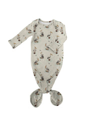 Coastal Pelicans - Knotted Gown