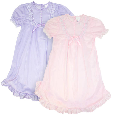 121494 - Traditional Nightgown- Long & Short Sleeve