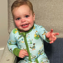 3 Little Ducks Premium Bamboo Convertible Zippy Pajamas