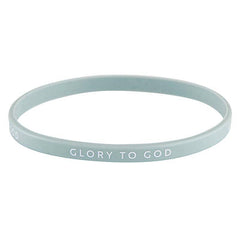 Silicone Bracelet - Glory to God - 4pc