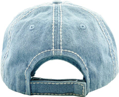 HAPPY CAMPER WASHED VINTAGE BALLCAP