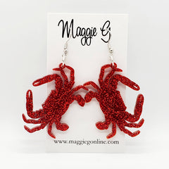 Crabs Acrylic Earrings