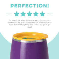 Pardi Gras Stemless Wine Cup (14oz)