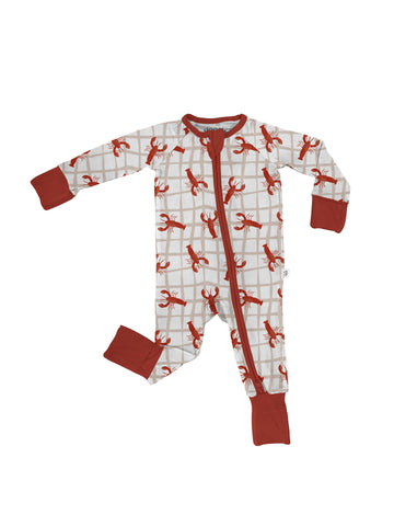 Crawfish / Lobster - Zip Convertible Pajamas