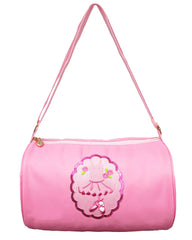 Pink Sequins Ballet Dress & Shoes Duffel
