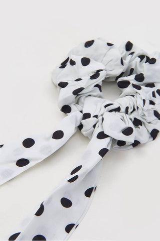 C.C Polka dot Sash Scrunchies