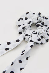 C.C Polka dot Sash Scrunchies