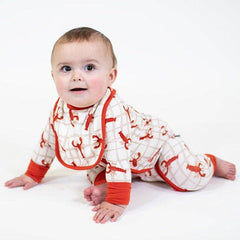 Crawfish / Lobster - Zip Convertible Pajamas