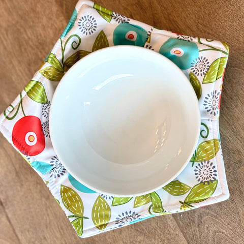 Bowl Cozy Bright Flowers
