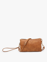 M013 Riley Monogrammable 3 Compartment Crossbody/Wristlet