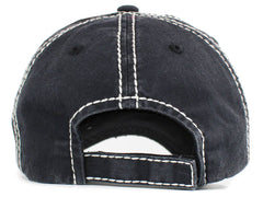 Wine Not Washed Vintage Ballcap