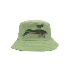 Kids Sunglasses Aviator Style with Camo Print Bucket Hat NEW