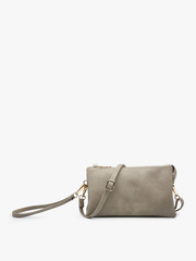 M013 Riley Monogrammable 3 Compartment Crossbody/Wristlet