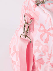 Summer Pink Bow Shoulder Bag