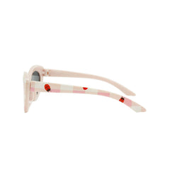 Kids Sunglass with Case Hat Bag Premium Set Girls Combo New