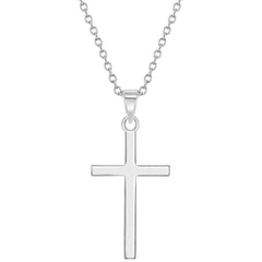 Toddler / Kids / Girl Pendant/Necklace Religious Flat Cross