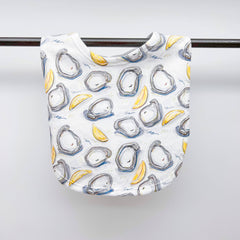Oysters Baby Bib - Cute Coastal Seafood Shower Birthday Gift