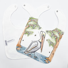 Pelican Cypress Baby Bib Baby Shower Gift New Baby Arrival