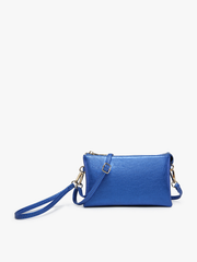 M013 Riley Monogrammable 3 Compartment Crossbody/Wristlet
