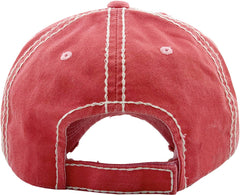 HAPPY CAMPER WASHED VINTAGE BALLCAP
