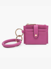 WL1904RG Sammie Mini Snap Wallet w/ Ring