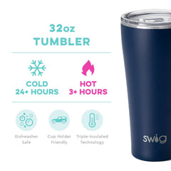 Navy Tumbler (32oz)