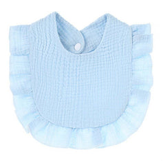 Muslin Ruffle Toddler Bib ($4 ea) Baby Gift, Shower Gift