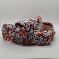Crawfish on Newspaper Headband, Mud Bugs, Seafood  Headband,
