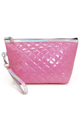 Quilted Shiny Puffer Tote Bag