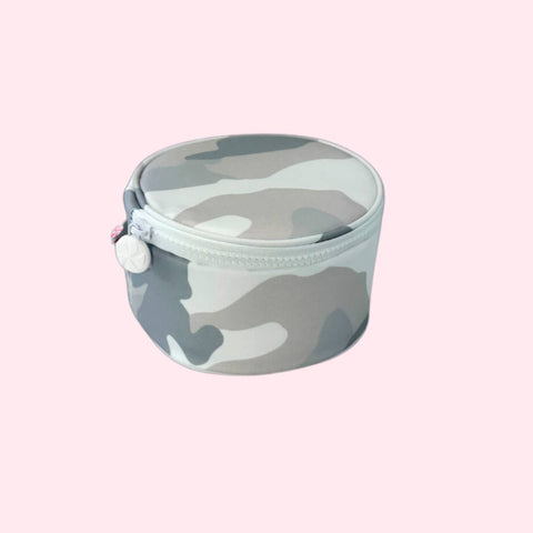 6" GI Snow ~Glossy~ Button Bag | Mint