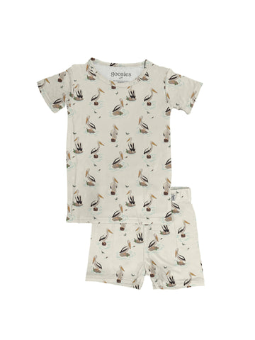 Pelicans SS & Shorts Two Piece Pajamas