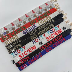 Game Day, Beaded Bag Strap, Custom Beaded Bag Strap