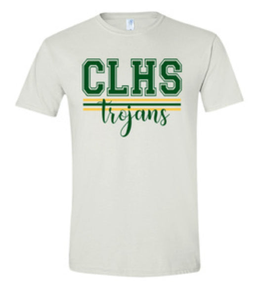 CLHS Trojan white Spirit Tee 26
