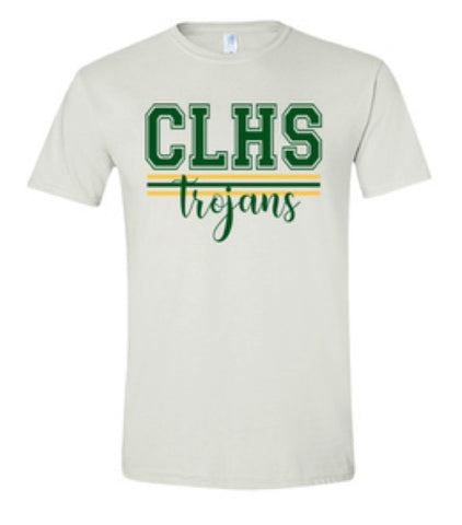 CLHS Trojan white Spirit Tee 26