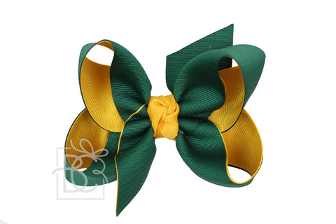Layered Grosgrain Bow