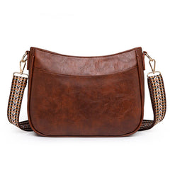 Leisure Shoulder Bag With Large Capacity Retro Crossbody Bag