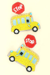 Teacher Appreciation School Bus Earrings