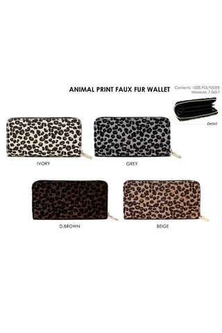 Leopard Animal Print Wallet