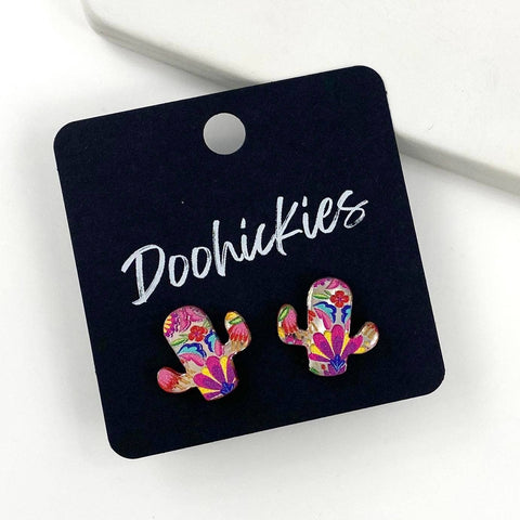 Cinco de Mayo Acrylic Stud Earrings