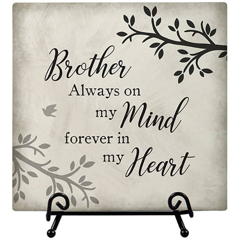 "Brother Comfort" Easel Plaque